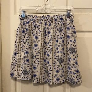 flower skirt from old navy super soft and great for summer!
